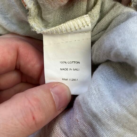 Bel Kazan Anthropologie Odine Arches Jumpsuit Abstract Colorful Crème Brulee XS - Picture 14 of 16